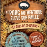 affiche porc authentique